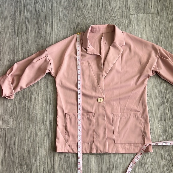 SHIEN Pink Mauve Blazer Size S - Picture 6 of 7